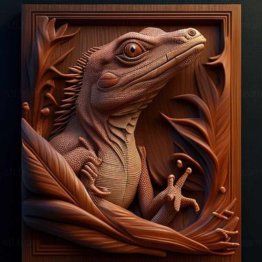 3D модель Sphaerodactylus ariasae (STL)